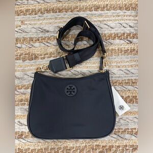 Tory Burch Nylon Web Mini Hobo